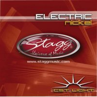 Stagg EL-0946, sada strun pro elektrickou kytaru, Custom ligh...