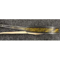 Stejskal popruh kytara kožený černo žlutý