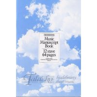 Music Manuscript Book - 12 stave, 64 pages
