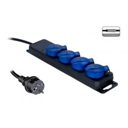 ProCab PSI204/1.5-F Prodlužovací kabel 4x zásuvka - 1.5m