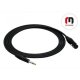 RED’S MUSIC Kabel mikrofonní XLR F / J 6,3 ST - 5m - 1