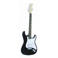 Dimavery ST-312, elektrická kytara, černá