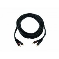 Omnitronic Kabel CC-100, propojovací kabel 2x 2 RCA zástrčka HighE...