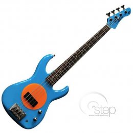 FLEA BASS Junior Bass -  Blue and Orange