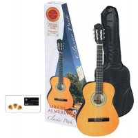 GEWA Koncertní kytara Almeria Classic Pack 3/4 - medová