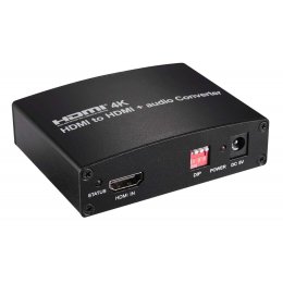 PremiumCord HDMI 4K Audio extractor s oddělením audia na stereo jac...