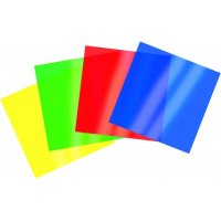 Eurolite sada čtyř barevných filtrů 19x19 cm
