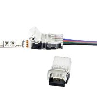 FK Spojka RGB LED-kablík 10mm, pro pásky IP20, 4p