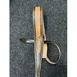 Stejskal popruh kytara kožený Fender