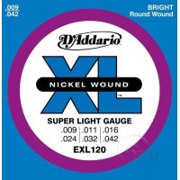 D'Addario EXL120