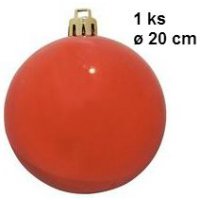 Europalms Vánoční dekorační ozdoba, 20 cm, červená, 1 ks