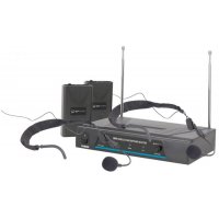 QTX VN2, 2-kanálový bezdrátový mikrofonní set 173,8 MHz / 1...