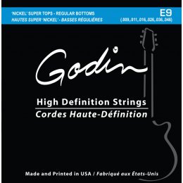 Godin E-9 Electric High-Definition Strings