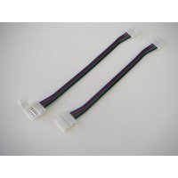 T-LED RGB spojka click 10mm s kabelem