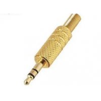 Noname Stereo jack 3,5mm M celý zlatý