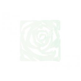 Europalms Paravan, vzor růže, čirá, 29 x 29 cm, 4x