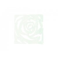 Europalms Paravan, vzor růže, čirá, 29 x 29 cm, 4x