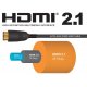 PremiumCord ULTRA HDMI 2.1 High Speed + Ethernet kabel 8K@60Hz,zlac... - 1