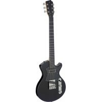 Stagg SVY CST BK, elektrická kytara, černá