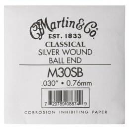 Martin Classical Nylon Ball End Single - 4th Silver Wound