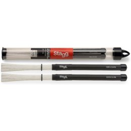 Stagg SBRU10-RN, bubenické metličky s gumovým držadlem