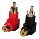 ACCU-CABLE AC-A-RMF-90 RCA 90° Adapter Set - 1