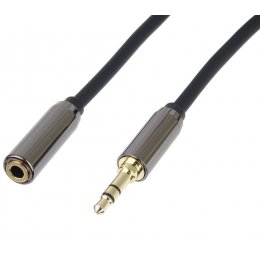 PremiumCord HQ stíněný prodlužovací kabel Jack 3.5mm - Jack 3.5mm M...