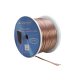 Omnitronic reproduktorový kabel 2x 2,5 mm, transparentní, 100 m, c... - 1