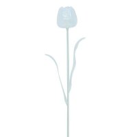 Europalms Tulipán čirý – křišťálový, 61 cm, 12 ks
