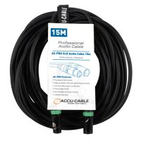 ACCU-CABLE AC-PRO XLR audio cable 15,0m