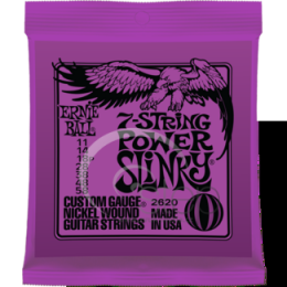 Ernie Ball 7-string Power Slinky Nickel Wound .011 - .058