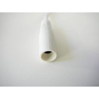 T-LED DC konektor napájecí s kabelem - samice bílá