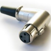 Noname XLR female 90°