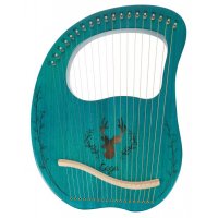 Cega Lyre Harp 19 Strings Blue