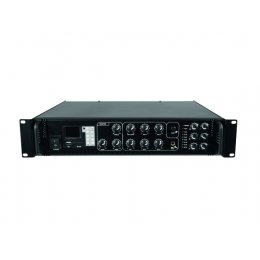 Omnitronic MPVZ-350.6P, 100V 6-zónový mixážní zesilovač, 350W, MP3
