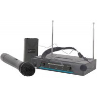 QTX VHN2, 2-kanálový bezdrátový mikrofonní set 174,1 MHz / ...