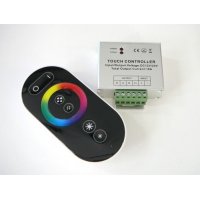 T-LED LED ovladač RGB-RF8-RING - černá