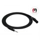 RED’S MUSIC Kabel mikrofonní XLR M / J 6,3 M - 5m - 1