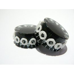 BACH KNOB VÁLCOVÝ ČERNÝ S OTVORY