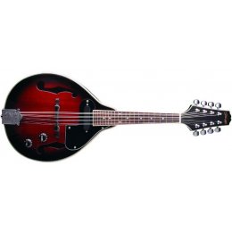 Stagg M50 E, elektroakustická bluegrassová mandolína, redburs...