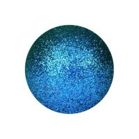 Europalms Vánoční dekorační ozdoby, 3,5 cm, modré se třpytkami, 4...