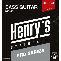 HENRY'S STRINGS HEB45128PRO Bass Nickel - 045“ - 128”